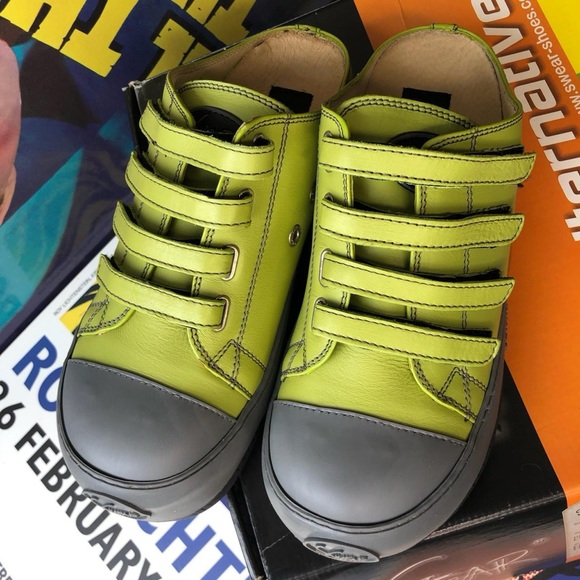 BNWT Swear Alternative Criminal Skateboarders10 “Light Green” size 42Eur - Picture 3 of 5